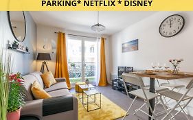 The Sunshine- Appart Cosy Proche Paris-Disney Avec Parking Prive Dans Residence